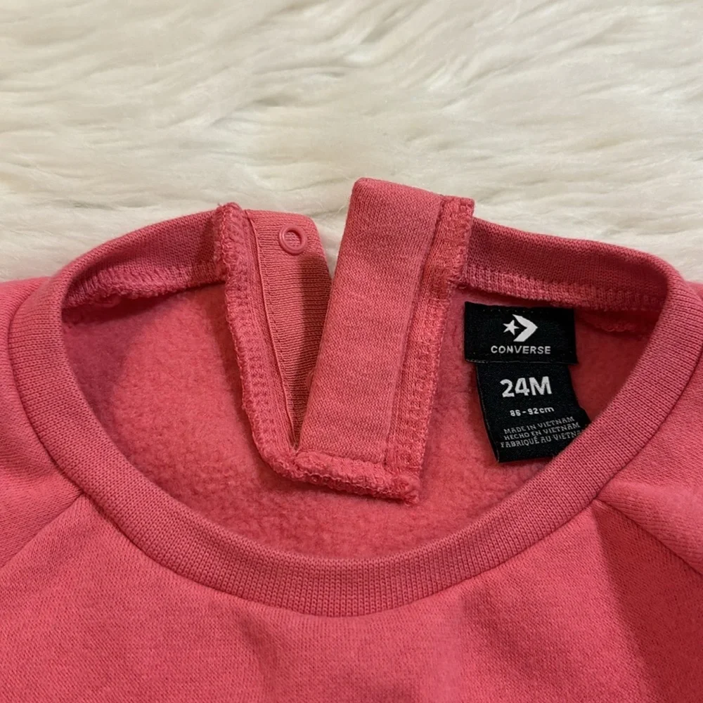 Converse sweater size 2T